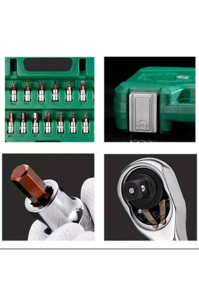 108 Parça Profesyonel Lokma Takımı Parlak Ürün - Resim 2