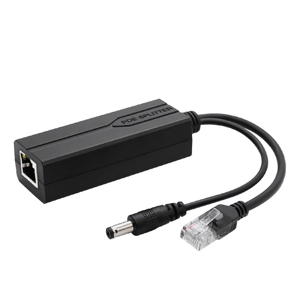 AN6650 PoE Splitter Adaptör 24V to 12V Gigabit Ethernet IP Kamera NVR Modem Access Point Dönüştürücü - 4