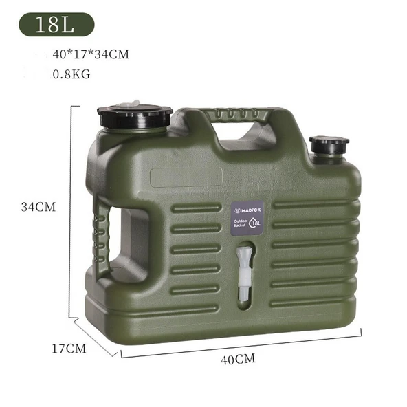 Madfox Galon Air PE Musluklu Su Bidonu 18 L - Resim 3