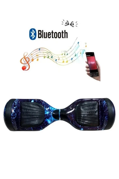 Elektrikli Kaykay Scooter Hoverboard Akıllı Denge 6.5 Inch + HoverKart + Çanta EXTREM PAKET D12 - 3
