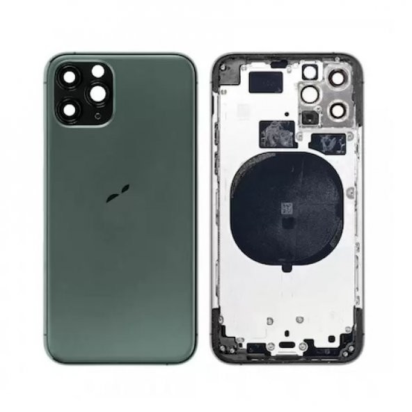İPhone 11 Pro Max Çıkma Orjinal Boş Kasa Arka Kapak Revize Servis Orjinal - 2