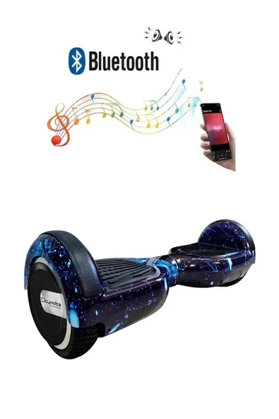 Elektrikli Kaykay Scooter Hoverboard Akıllı Denge 6.5 Inch + HoverKart + Çanta EXTREM PAKET D12 - 2