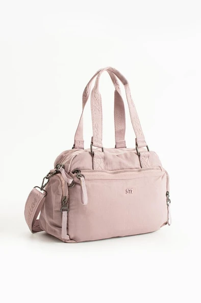 Kadın Omuz Çantası Çapraz Askılı Postacı Bayan Çantası 25*32 Cm İçi Astarlı Hafif Poliamid Kumaş - Resim 4