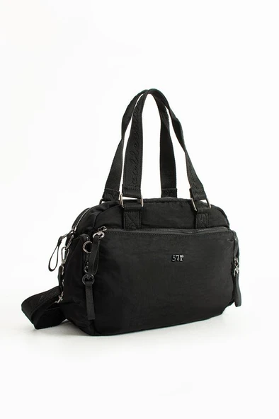 Kadın Omuz Çantası Çapraz Askılı Postacı Bayan Çantası 25*32 Cm İçi Astarlı Hafif Poliamid Kumaş - Resim 8