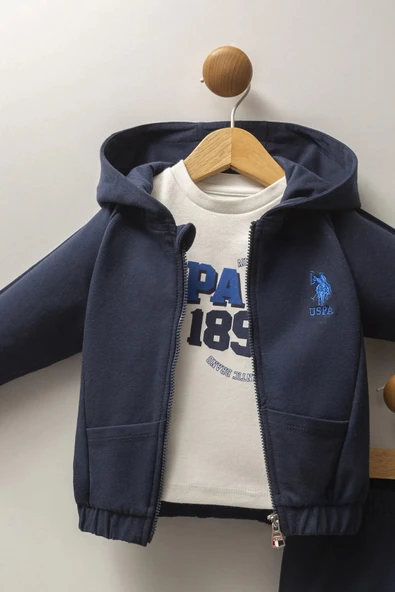 U.s. Polo Assn 3'lü Takım Usb2584 Lacivert - Resim 3