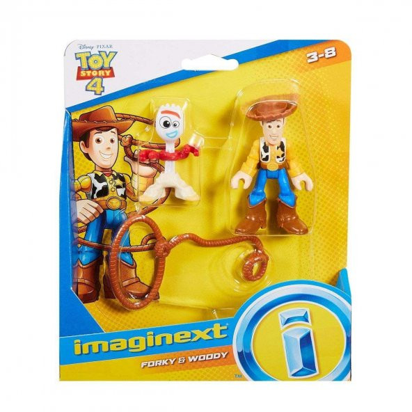 GBG89 Imaginext - Toy Story 4 - Koleksiyon Figürler, 3-8 yaş