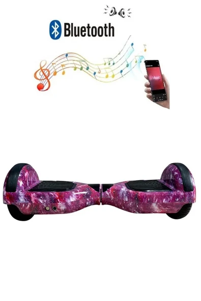 Elektrikli Kaykay Scooter Hoverboard Akıllı Denge 6.5 Inch + HoverKart + Çanta EXTREM PAKET D13 - Resim 3