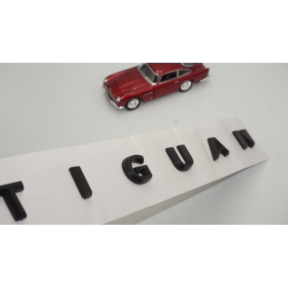Volkswagen Tiguan Yeni Nesil Bagaj Yazı Logo Krom Siyah ABS Orjinal Ürün - 2