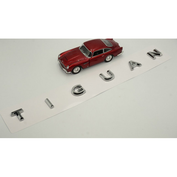 Volkswagen Tiguan Yeni Nesil Bagaj Yazı Logo Krom Siyah ABS Orjinal Ürün - 3