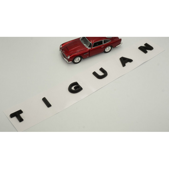 Volkswagen Tiguan Yeni Nesil Bagaj Yazı Logo Krom Siyah ABS Orjinal Ürün - 4