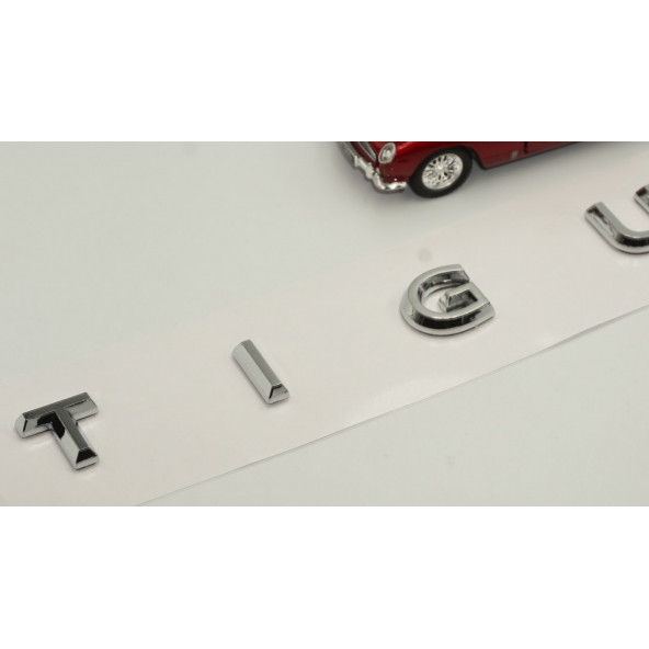 Volkswagen Tiguan Yeni Nesil Bagaj Yazı Logo Krom Siyah ABS Orjinal Ürün - 5