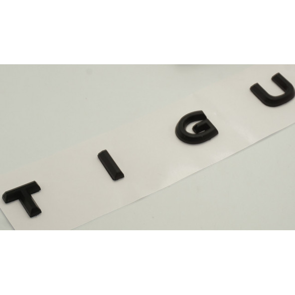 Volkswagen Tiguan Yeni Nesil Bagaj Yazı Logo Krom Siyah ABS Orjinal Ürün - 6