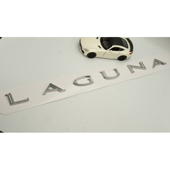 Renault Laguna Bagaj Krom ABS 3M 3D Yazı Logo Amblem