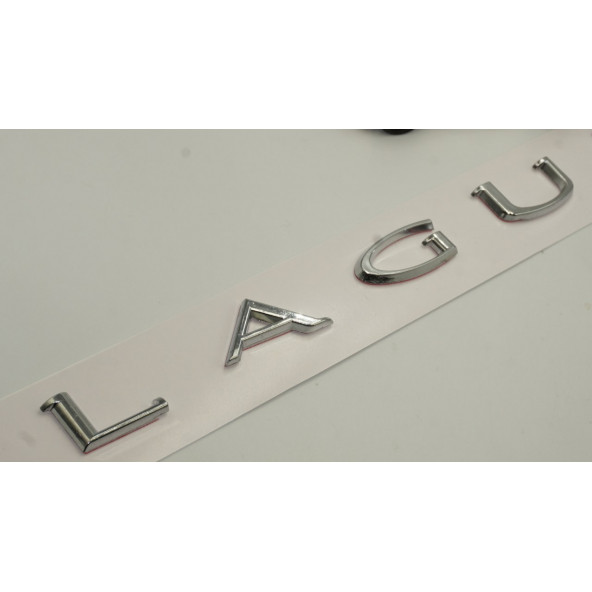 Renault Laguna Bagaj Krom ABS 3M 3D Yazı Logo Amblem - 3