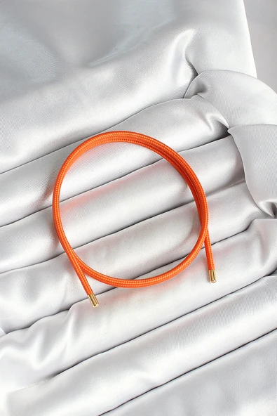 Mıknatıslı Turuncu Renk Sarmal Kadın Bileklik - TJ-BB6977