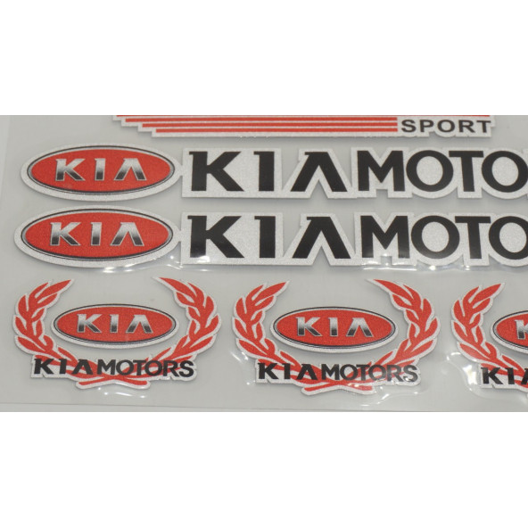 Kia Motors Sport Grup Sticker - 4