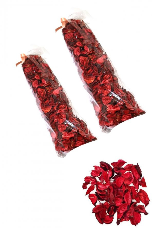 600 Adet Kırmızı Kuru Gül Yaprağı, Gül Yaprakları Kurusu