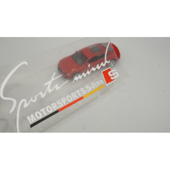 Audi Motorsport S Line SportMind Sticker