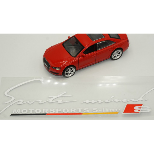 Audi Motorsport S Line SportMind Sticker - 3