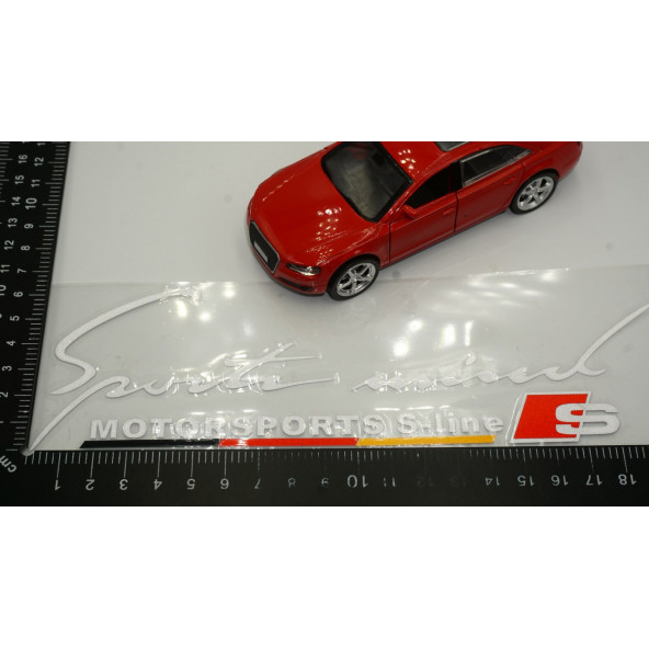 Audi Motorsport S Line SportMind Sticker - 4