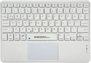 R15K Beyaz Bluetooth Touchoad Klavye