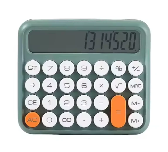 ZR741 Jn-800 Junno Yeşil Hesap Makinesi