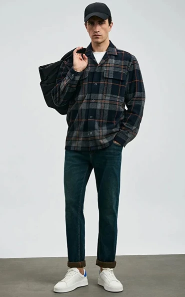 Lufian 112200228 Tımothı Spor Jean Erkek Pantolon Slim Fit Erkek Kot Pantolon - Resim 5