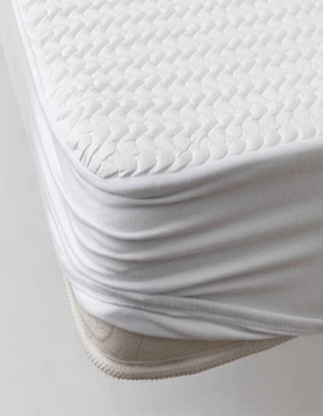 Mandaş Kapitone Fitted Sıvı Geçirmez Çift Kişilik Alez (150x200) - 3