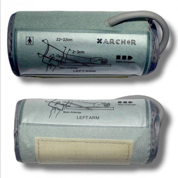 Archer İntelli Wrap Dijital Tansiyon Aleti Manşonu 22-32 Cm Tek Hortum - Resim 2