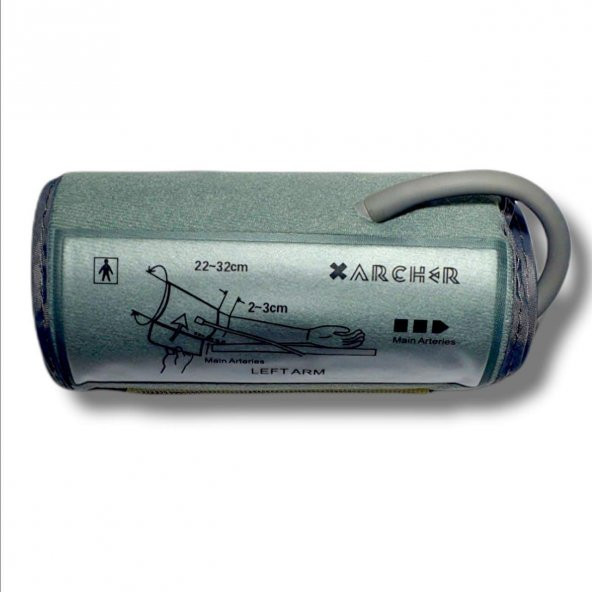 Archer İntelli Wrap Dijital Tansiyon Aleti Manşonu 22-32 Cm Tek Hortum - Resim 3