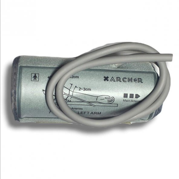 Archer İntelli Wrap Dijital Tansiyon Aleti Manşonu 22-32 Cm Tek Hortum - Resim 4