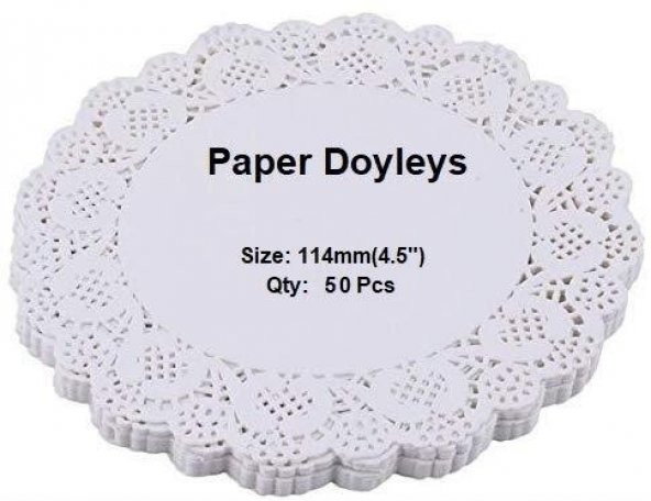 Kağıt Dantelli Altlık 11,4 cm - 2