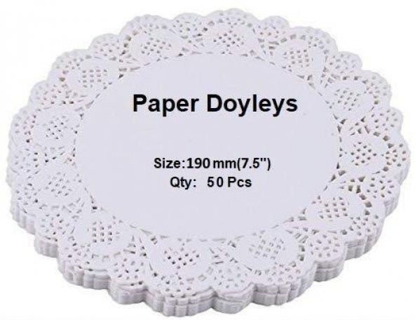 Kağıt Dantelli Altlık 19 cm - 2