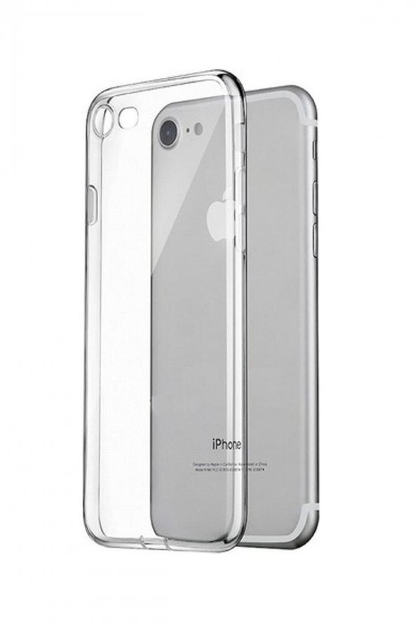 İphone X Şeffaf Tıpalı Kamera Korumalı Silikon Kılıf ürün görseli