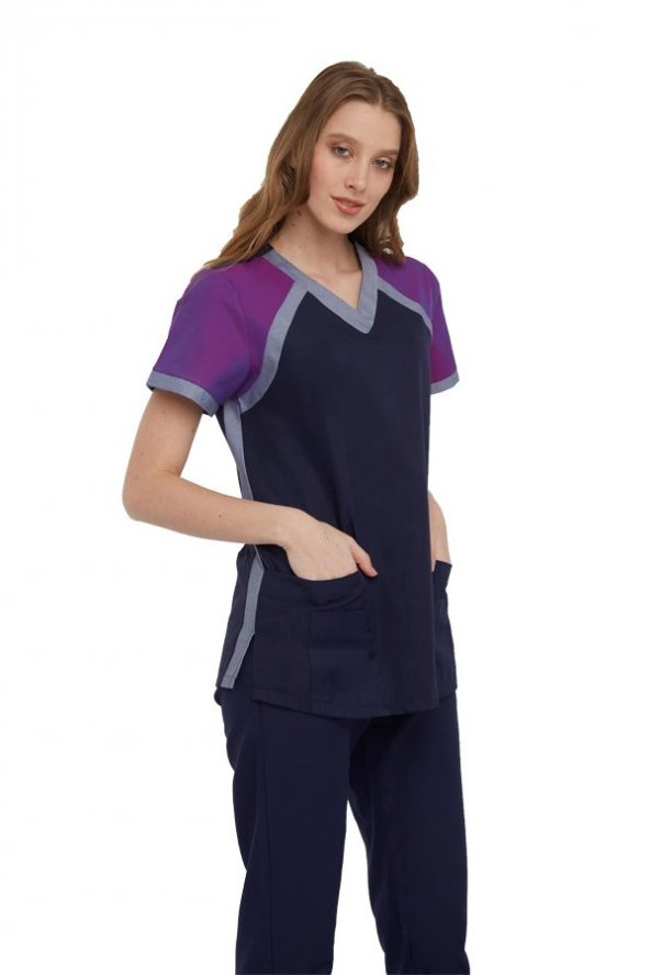 TORENIA MEDİKAL TAKIM-LACİVERT - Resim 2