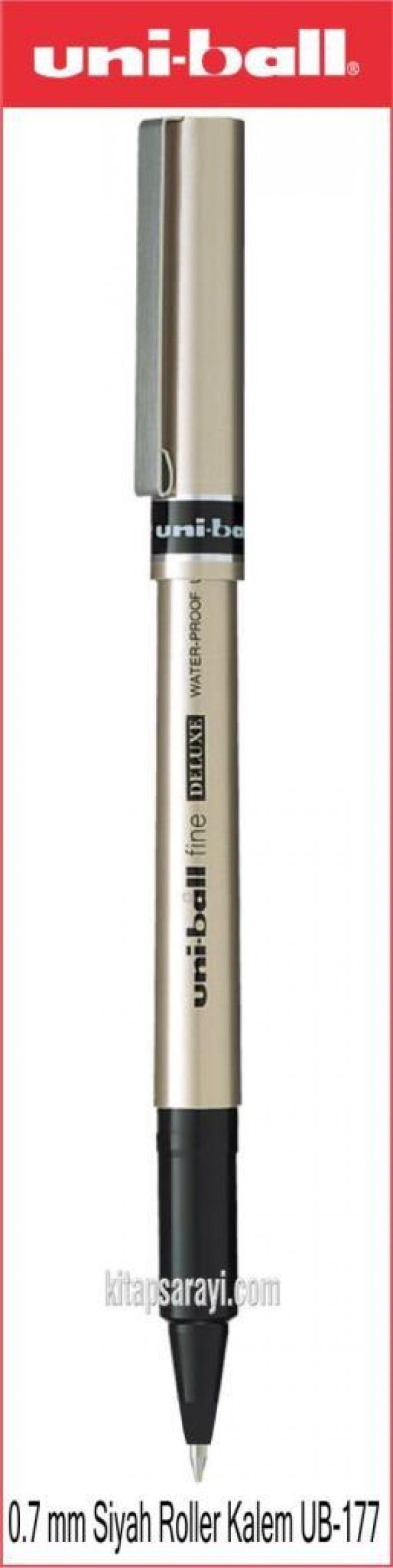 Uniball Deluxe 0.7 mm Siyah İmza Kalemi UB-178
