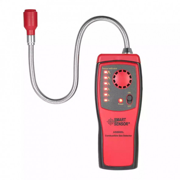 AS8800L Gaz Analiz Dedektörü Portatif Gaz Kaçak Bulucu 59