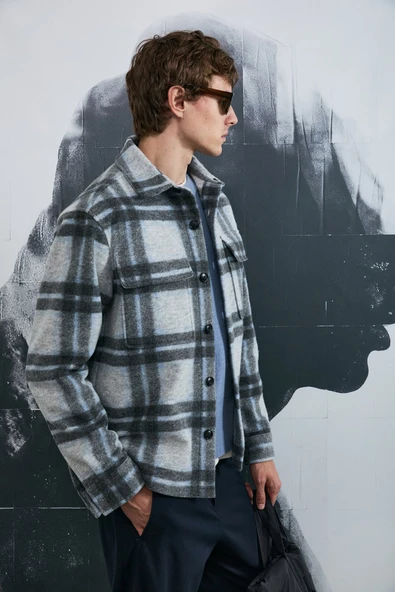 Lufian 112010685 Karl Erkek Basic Gömlek Regular Fit Erkek Gömlek - 6