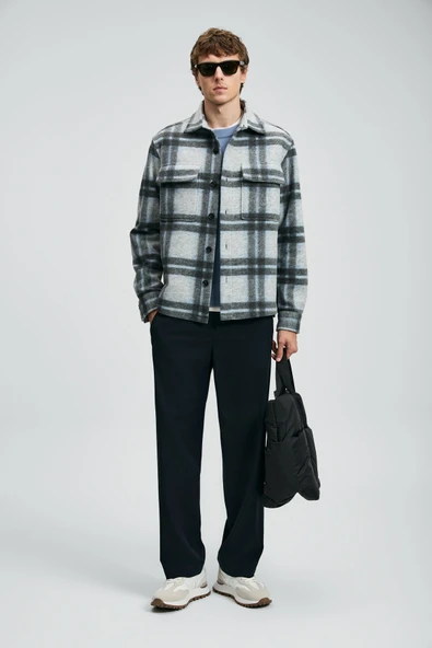 Lufian 112010685 Karl Erkek Basic Gömlek Regular Fit Erkek Gömlek - 5