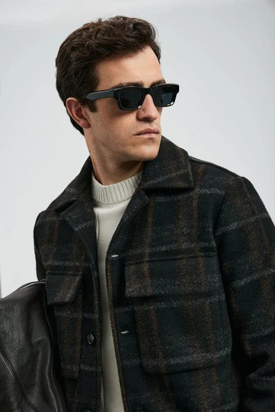 Lufian 112120263 Gooden Erkek Örme Ceket - Resim 6