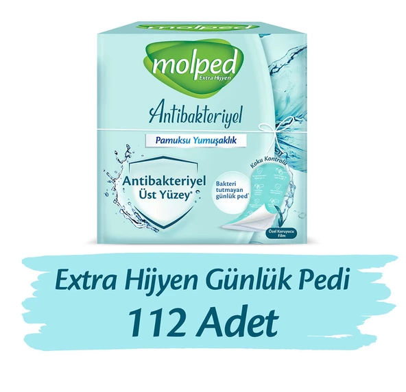 Molped Extra Hijyen Günlük Ped 112 Adet