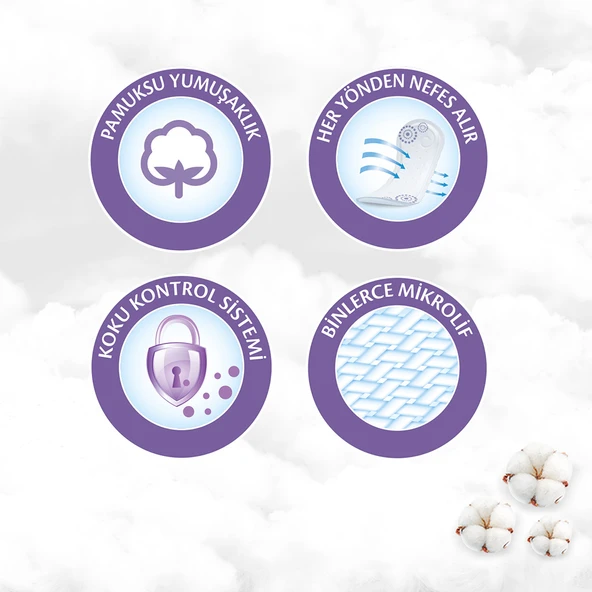 Molped Yoğun Koruma Günlük Ped 180 Adet - 4