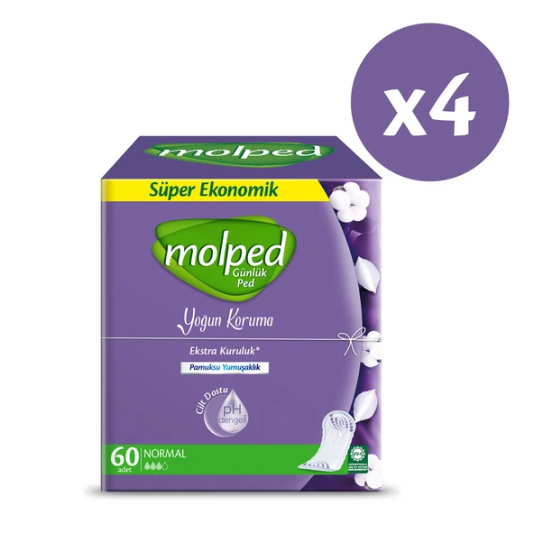 Molped Yoğun Koruma Günlük Ped 240 Adet - 2