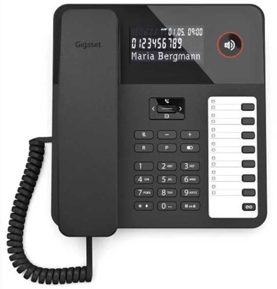 Gigaset DESK 600 Siyah Masaüstü Telefon