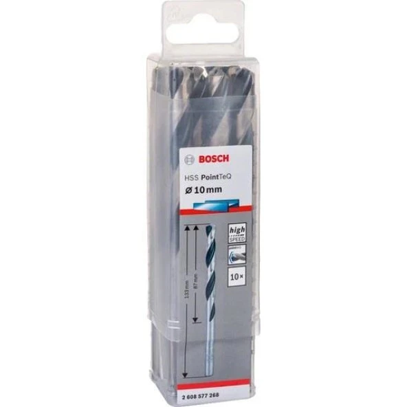 Bosch Hss Pointteq Metal Matkap Ucu 10mm 10Lu - 2