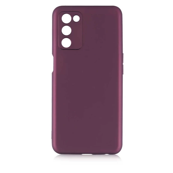 Gpack Oppo A55 Kılıf Renkli Korumalı Premier Mat Silikon
