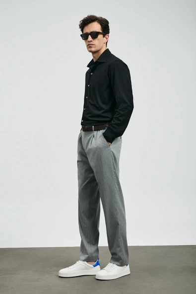 Lufian 112010668 Carl Erkek Basic Gömlek Regular Fit Erkek Gömlek - 6