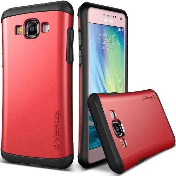 Verus Galaxy A5 ile Uyumlu Case Thor Series Kılıf Renk  Crimson Red - 1