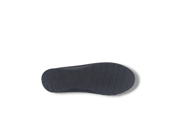 Zerhan 700 Kadın Siyah Loafer Komfort Termo Taban Büyük Numara Ayakkabı 41 42 - 5