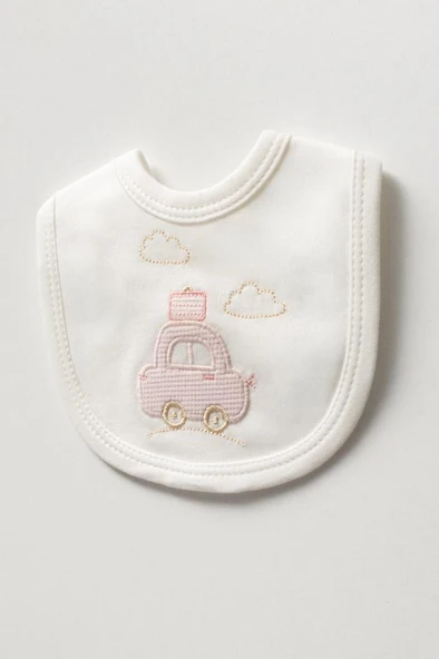 Bebitof %100 Pamuk Sevimli Araba Desenli 10 Parça Kutulu Yenidoğan Hastane Çıkışı Zıbın Seti BBTF.PMB.10109 - 3